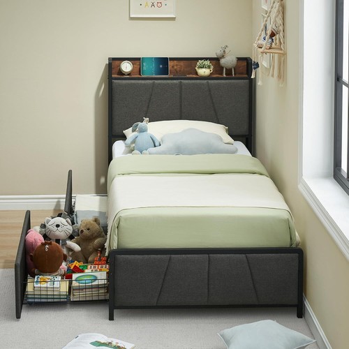Twin size bed frame - frame, with