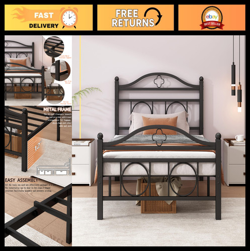 Heavy duty twin bed frame - heavy,